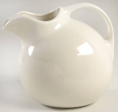 White 64 Oz Ball Jug