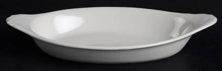 White 9" Augratin