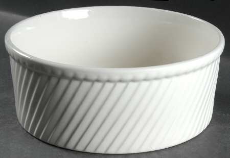 White 9" Souffle