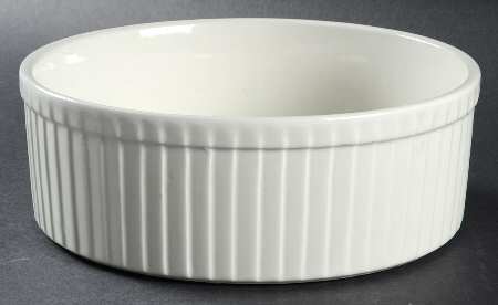 White 7" Souffle