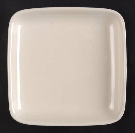 White Entree Dish