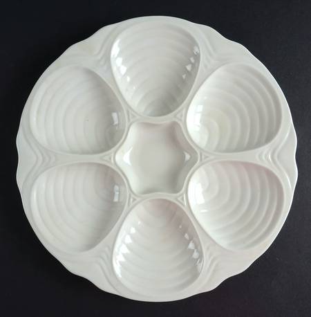 White Oyster Plate