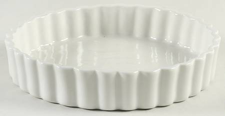 White 7" Quiche