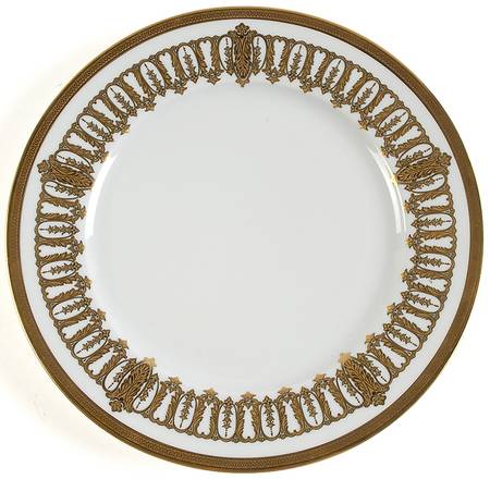 Saint Honore White and Gold by Haviland