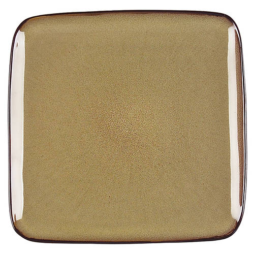 Rave Taupe Square Salad/Dessert Plate