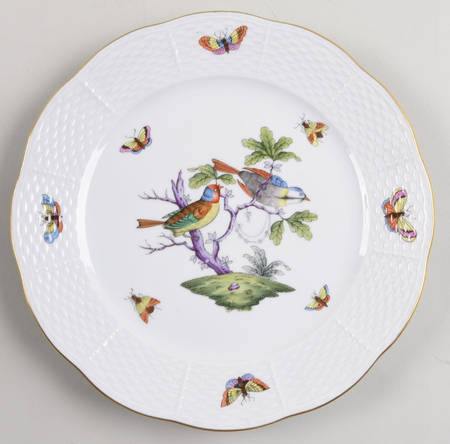 Rothschild Bird (Pastel Colors) Luncheon Plate