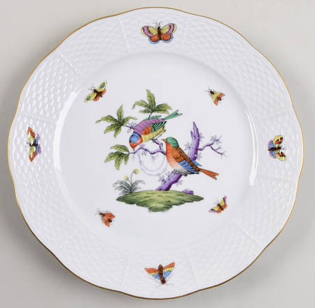 Rothschild Bird (Pastel Colors) Luncheon Plate