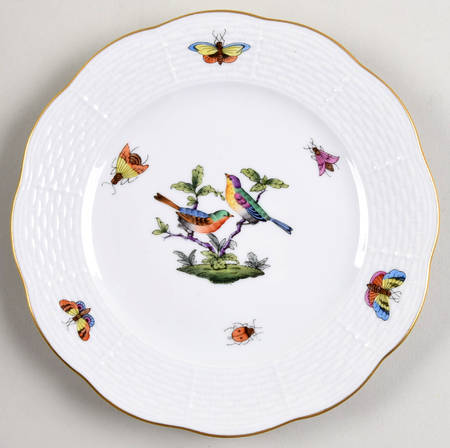 Rothschild Bird (Pastel Colors) Bread & Butter Plate