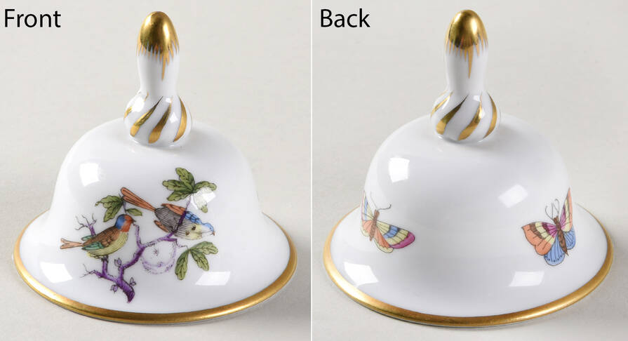 Rothschild Bird (Pastel Colors) 2" Bell