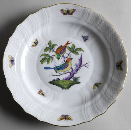 Rothschild Bird (Pastel Colors) Luncheon Plate
