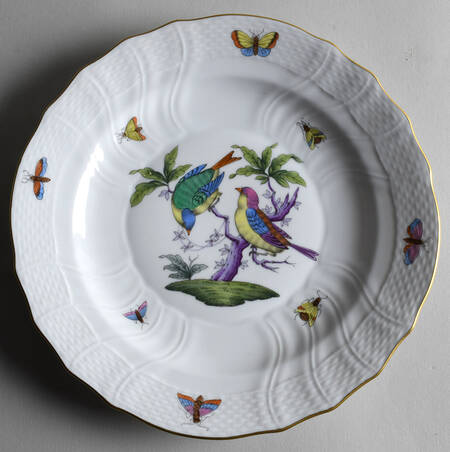 Rothschild Bird (Pastel Colors) Luncheon Plate