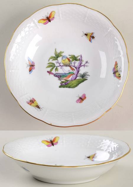 Rothschild Bird (Pastel Colors) Fruit/Dessert (Sauce) Bowl