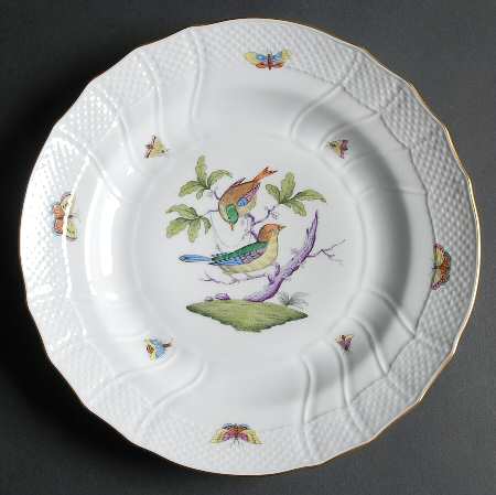 Rothschild Bird (Pastel Colors) Dinner Plate