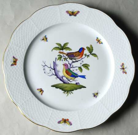 Rothschild Bird (Pastel Colors) Service Plate (Charger)