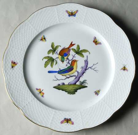 Rothschild Bird (Pastel Colors) Service Plate (Charger)