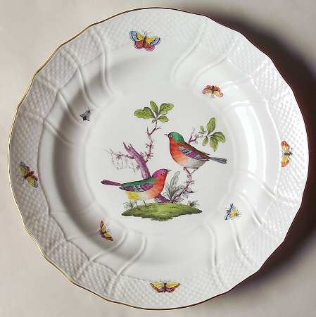 Rothschild Bird (Pastel Colors) Dinner Plate