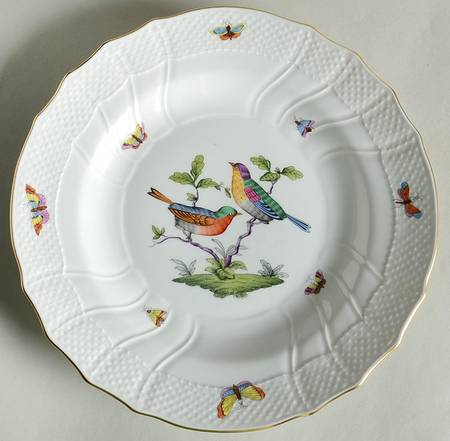 Rothschild Bird (Pastel Colors) Dinner Plate