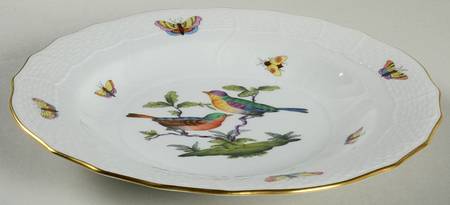 Rothschild Bird (Pastel Colors) Dessert/Pie Plate