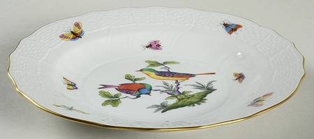 Rothschild Bird (Pastel Colors) Dessert/Pie Plate