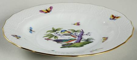 Rothschild Bird (Pastel Colors) Dessert/Pie Plate