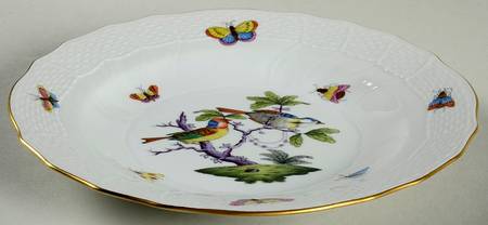 Rothschild Bird (Pastel Colors) Dessert/Pie Plate