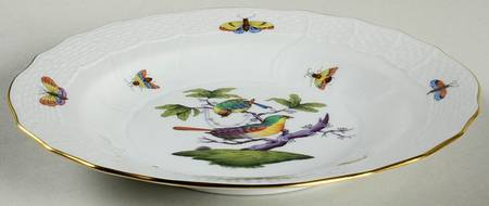 Rothschild Bird (Pastel Colors) Dessert/Pie Plate