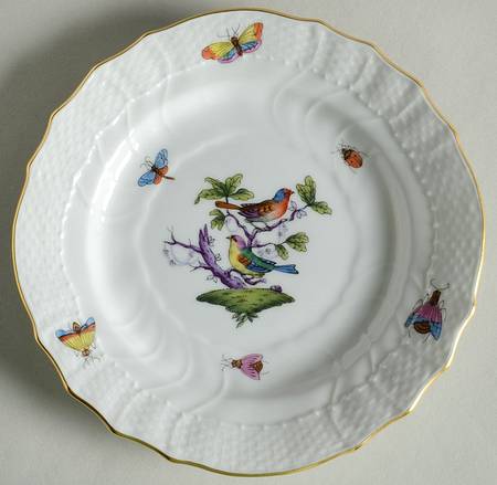 Rothschild Bird (Pastel Colors) Bread & Butter Plate