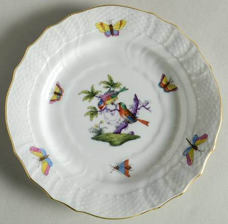 Rothschild Bird (Pastel Colors) Bread & Butter Plate