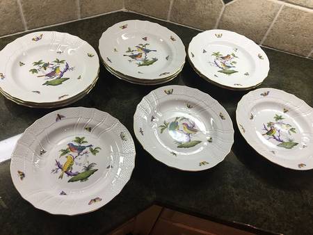 Rothschild Bird (Pastel Colors) Dinner Plate