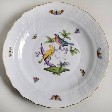 Rothschild Bird (Pastel Colors) Luncheon Plate