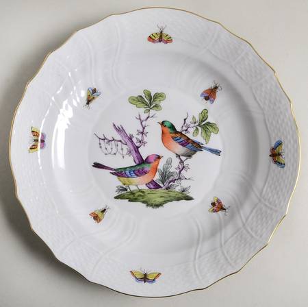 Rothschild Bird (Pastel Colors) Luncheon Plate