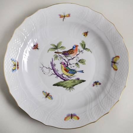 Rothschild Bird (Pastel Colors) Luncheon Plate