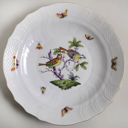 Rothschild Bird (Pastel Colors) Luncheon Plate