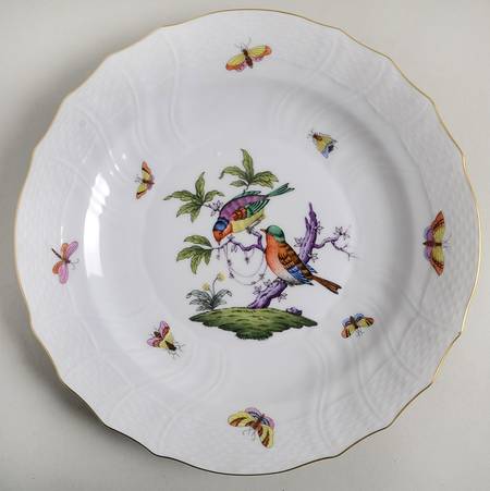 Rothschild Bird (Pastel Colors) Luncheon Plate