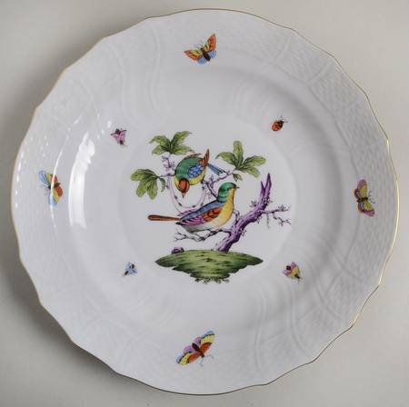 Rothschild Bird (Pastel Colors) Luncheon Plate