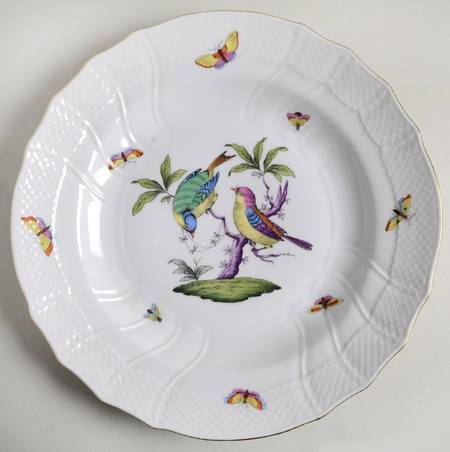 Rothschild Bird (Pastel Colors) Dinner Plate