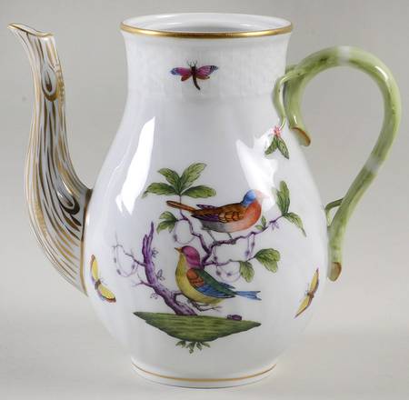 Rothschild Bird (Pastel Colors) Coffee Pot No Lid