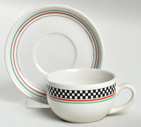 Caffe Casa Demitasse Cup & Saucer Set