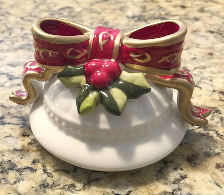 Holiday Lid for Sugar Bowl