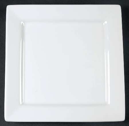 Canopy White (Square) Salad/Dessert Plate