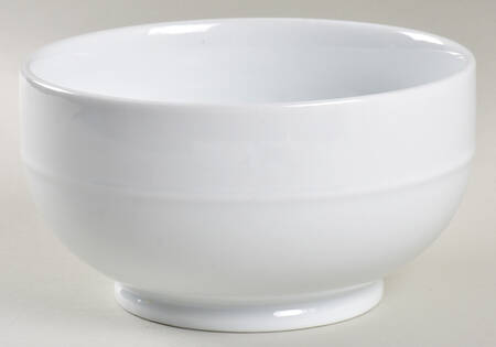 Canopy White (Round) Soup/Cereal Bowl