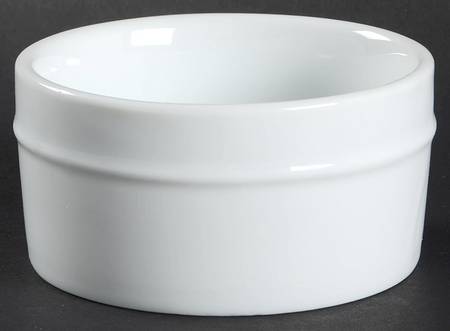 Canopy White (Round) Fruit/Dessert (Sauce) Bowl