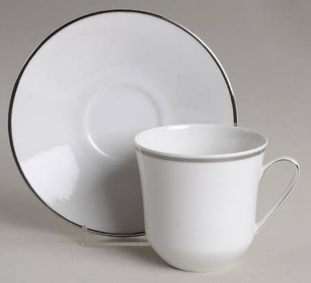 HUT1774 Flat Cup & Saucer Set