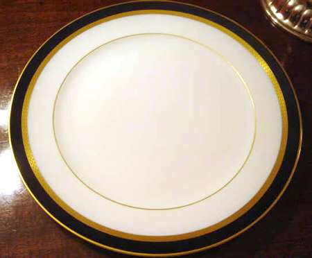 Diamant (Cobalt, Rim Shape) Dinner Plate