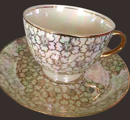 HLC3720 Footed Cup & Saucer Set