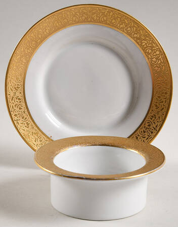 HUT1779 Ramekin & Saucer Set by Hutschenreuther