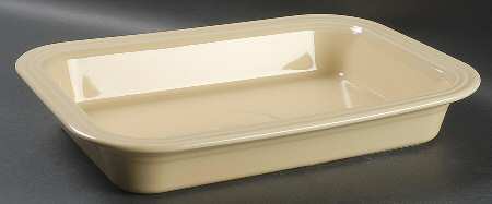 Fiesta Ivory (Intro 2008) 14" Rectangular Baker