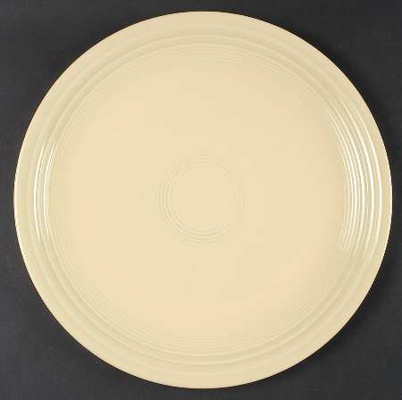 Fiesta Ivory (Intro 2008) 13" Melamine Chop Plate (Round Platter)