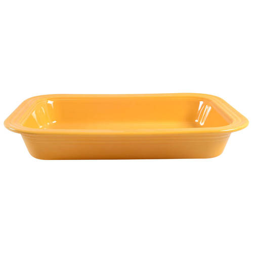 Fiesta Marigold (Intro 2008, 75th Anniversary) 14" Rectangular Baker