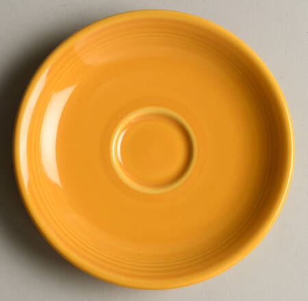 Fiesta Marigold (Intro 2008, 75th Anniversary) Saucer for Demitasse Cup